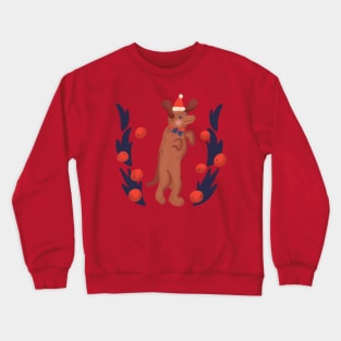 Wiener Dog Christmas Crewneck Sweatshirt